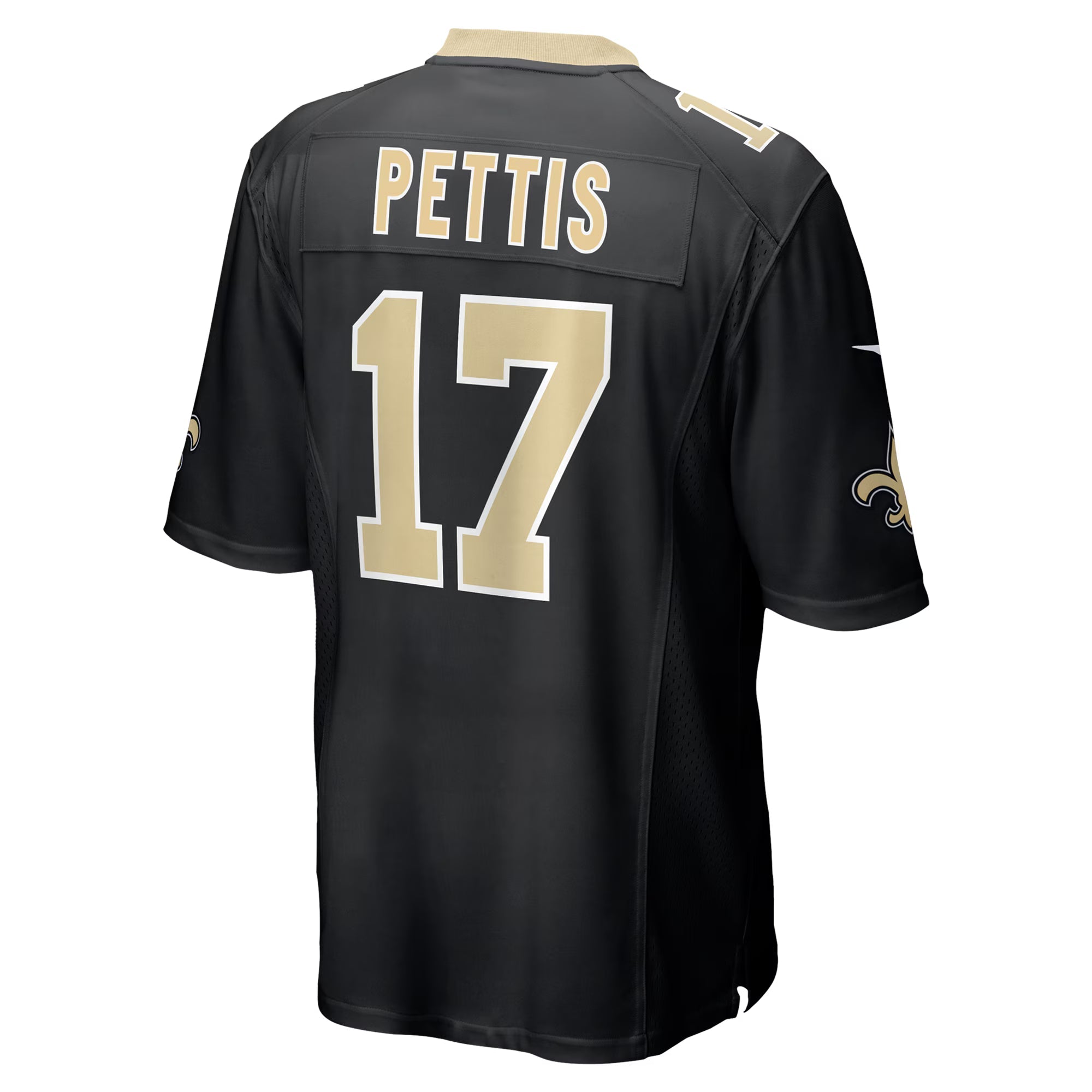 New Orleans Saints Dante Pettis Black Game Jersey