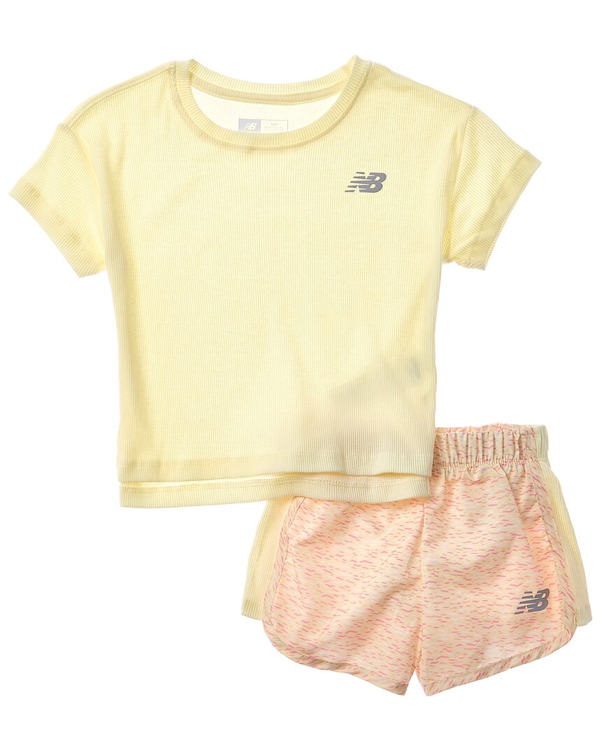 New Balance 2pc T-Shirt & Woven Short Set