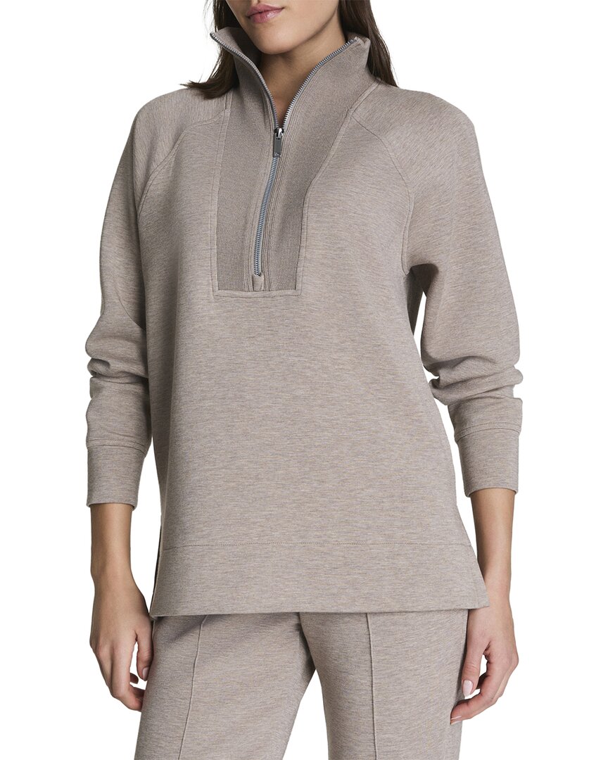 SPANX Brushed Half Zip Tunic