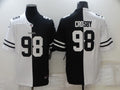 Men's Las Vegas Raiders Maxx Crosby #98 Black/White Game Jersey1
