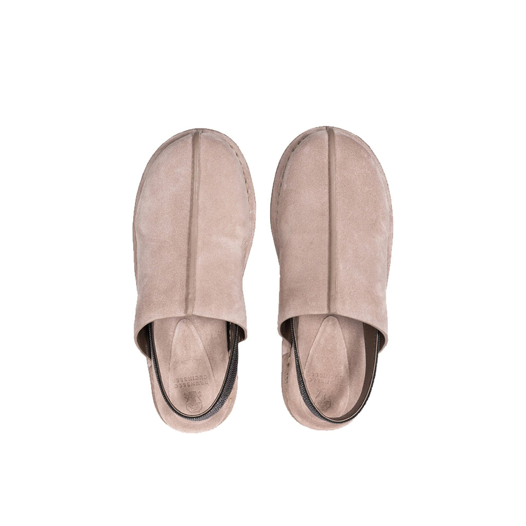 Brunello Cucinelli Suede Clogs Mules Women