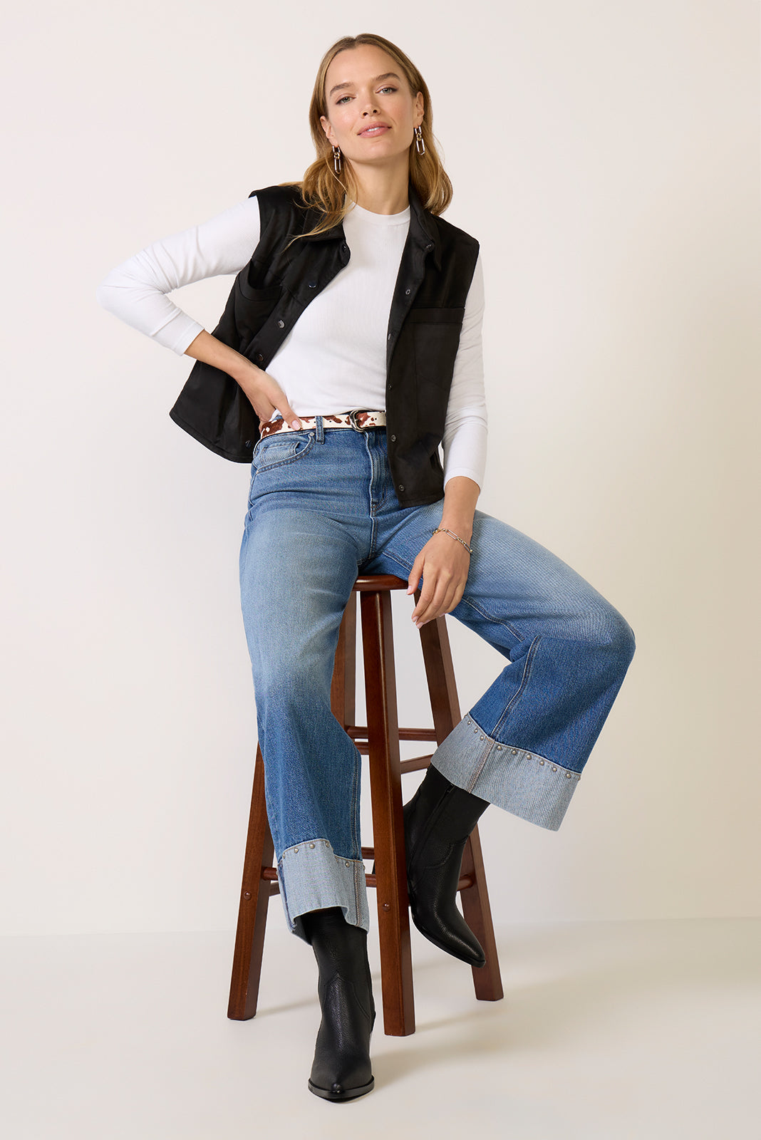 Women's Rilo Rib Long Sleeve Top