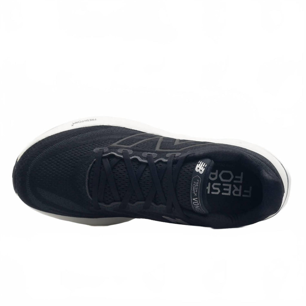 Men's Fresh Foam X Vongo V6 Running Shoes In Black White
