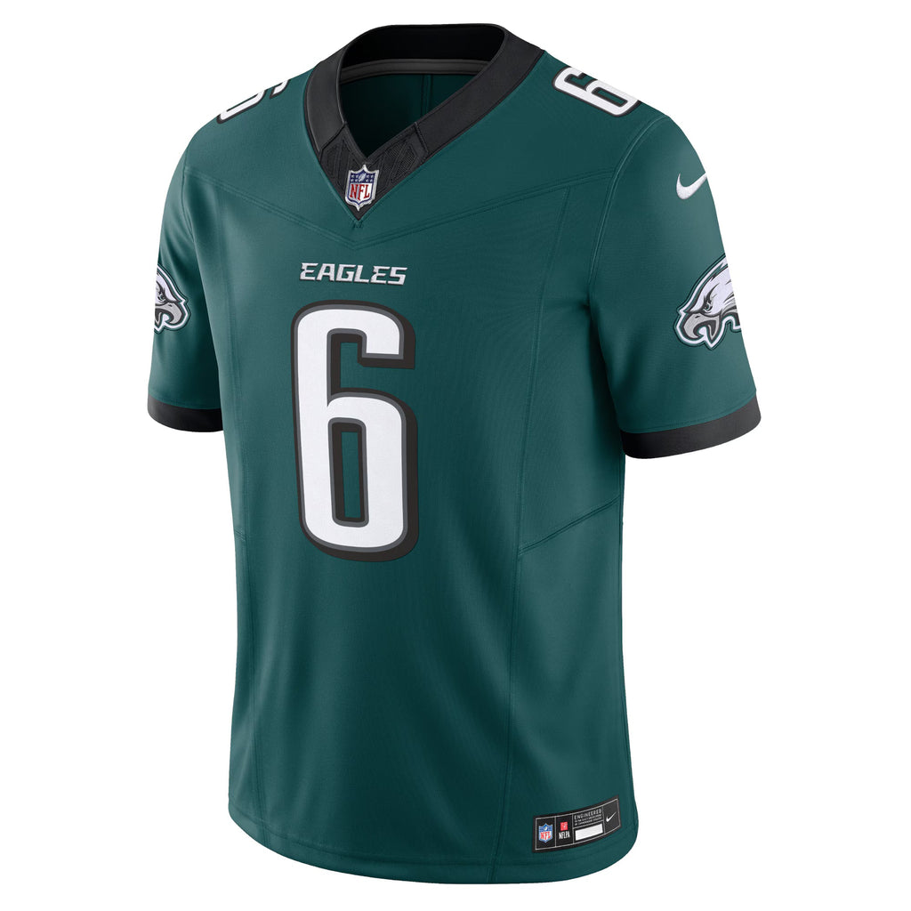 Philadelphia Eagles DeVonta Smith Midnight Green Vapor F.U.S.E. Limited Jersey