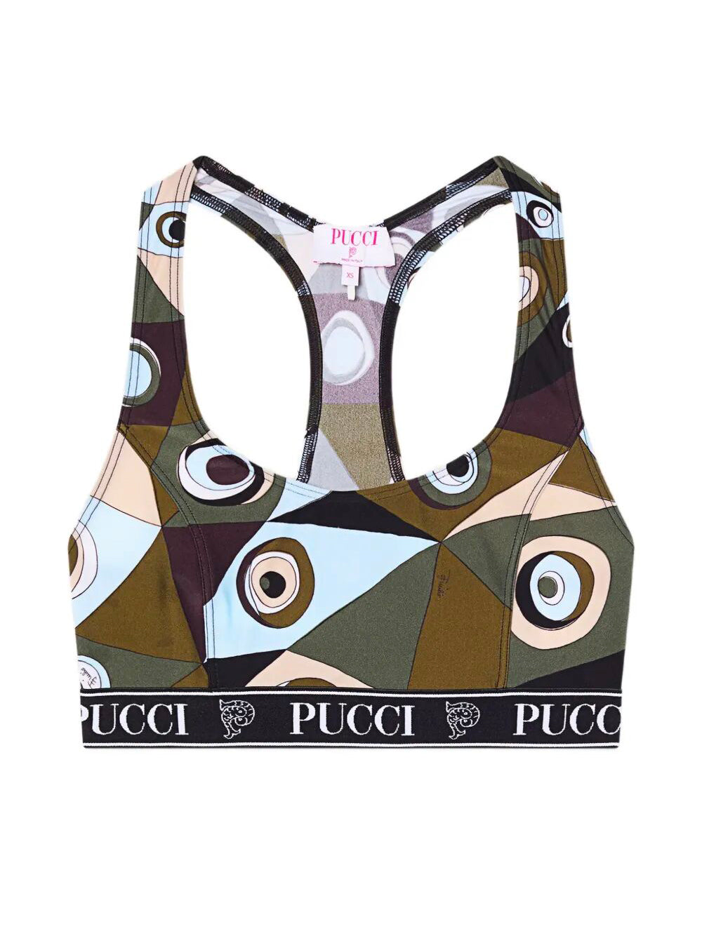 Pucci Women Reggiseno Sportivo In Stampa Occhi