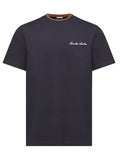 Moncler Men Embroidered Logo And Double Crew Neckline Cotton T-Shirt