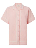 Fendi Women Ff Crochet Polo Shirt