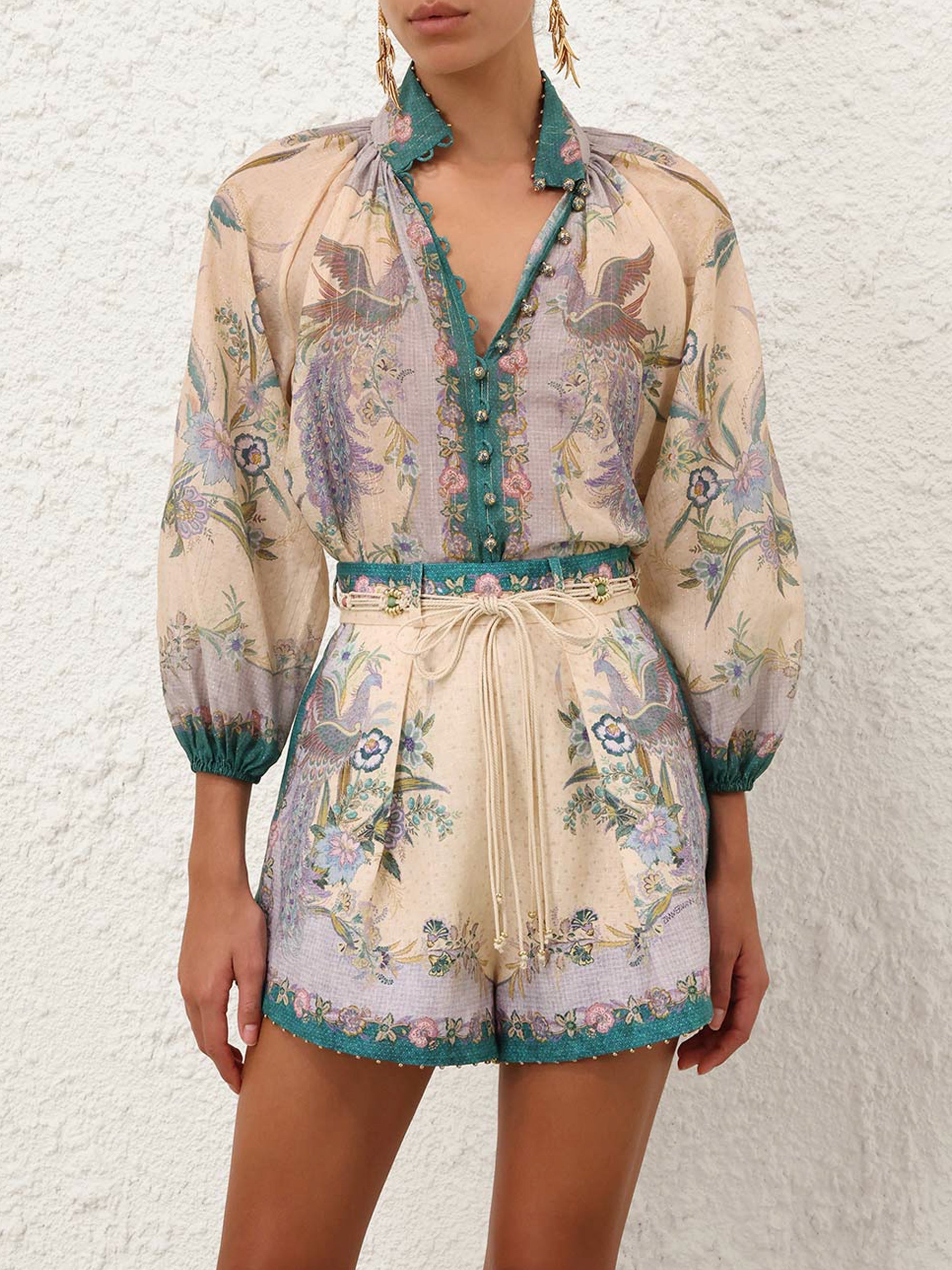 Zimmermann Women Indra Billow Blouse