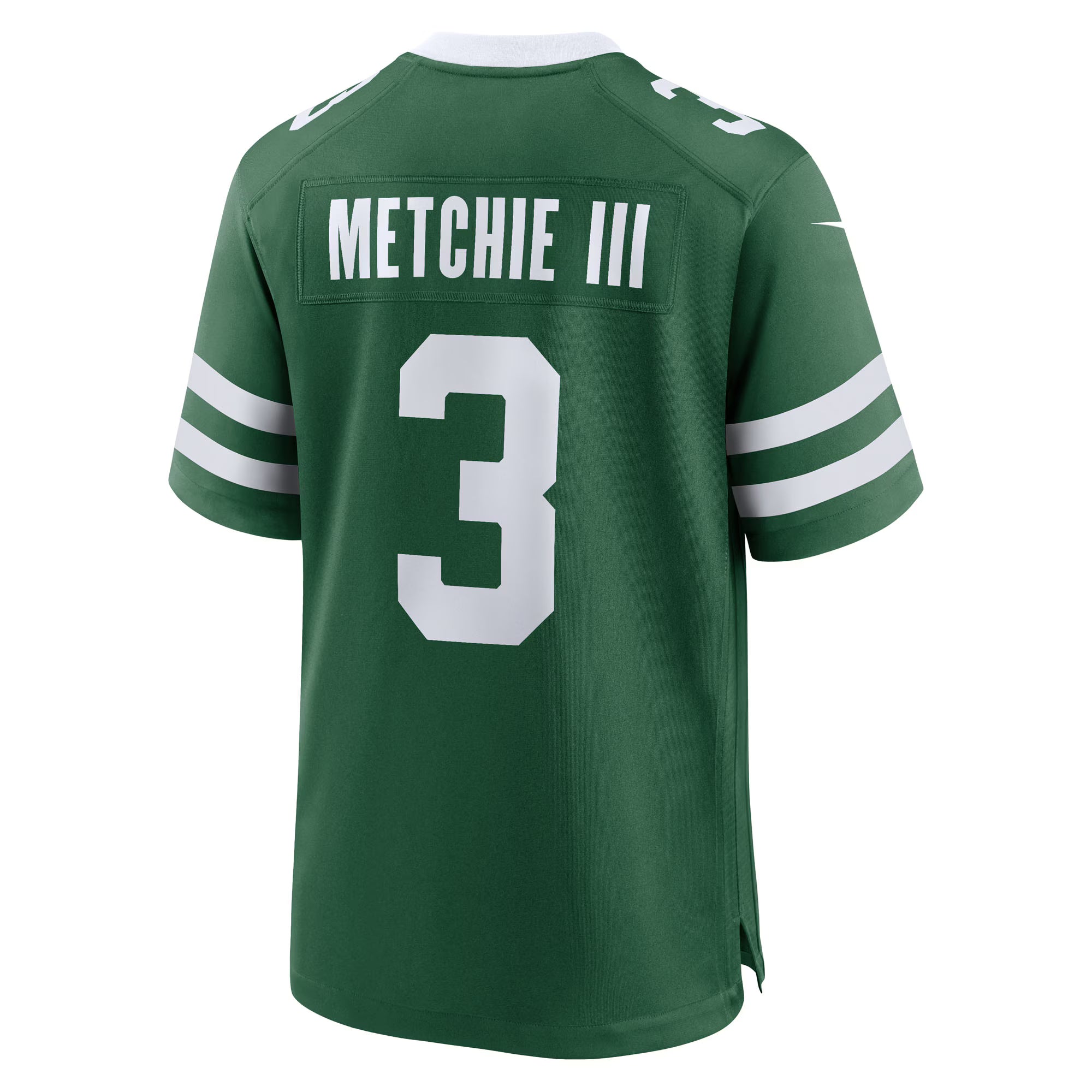 New York Jets John Metchie III Legacy Green Team Game Jersey
