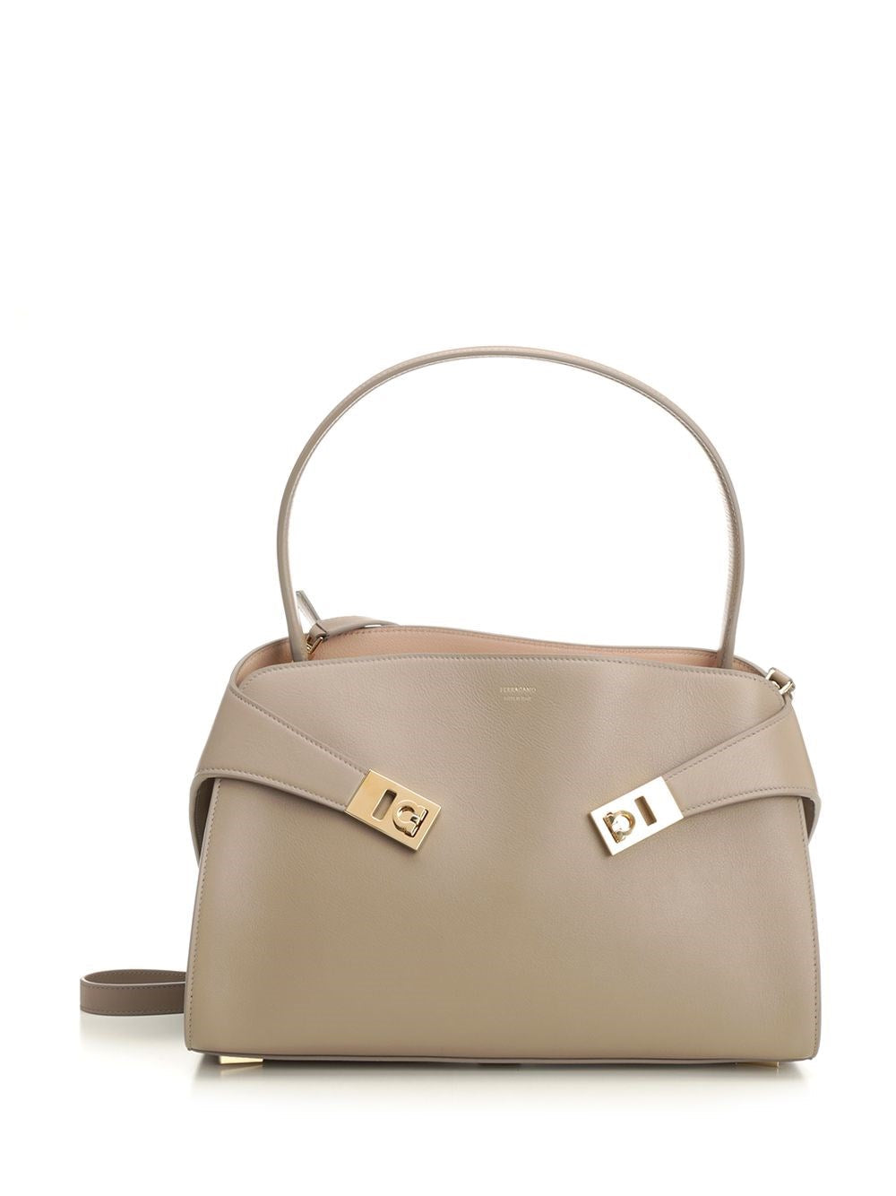 Ferragamo Women Hug Shulder Small Soft Bicolor
