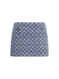 Gucci Women Gg Tweed Skirt