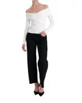 Blair Knit Top In Ivory