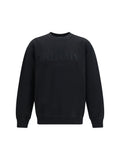 Balmain Men Vintage Embroidered Logo Sweatshirt