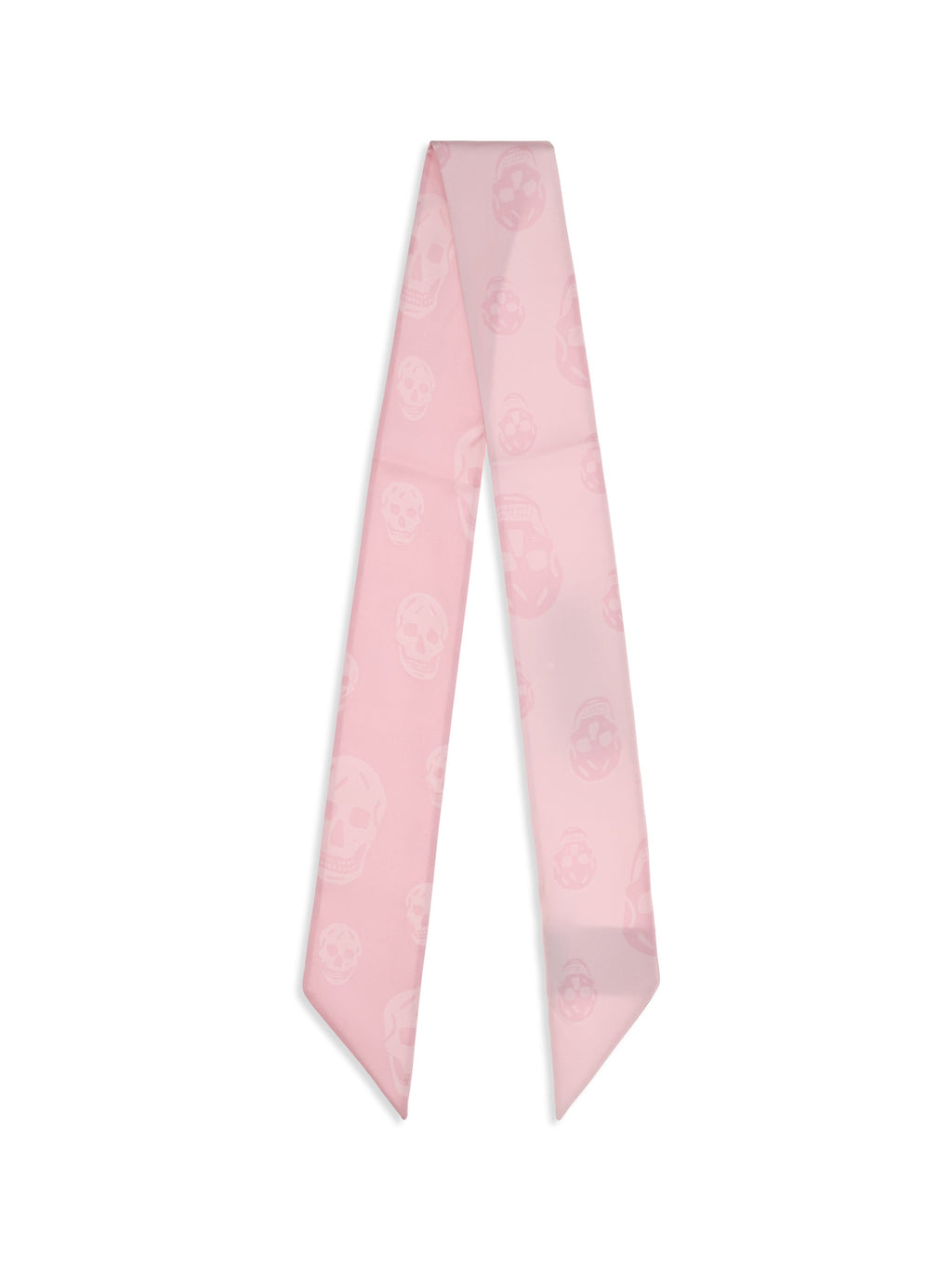 Alexander Mcqueen Women Skull Ribbon Scarf