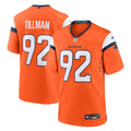 Denver Broncos Dondrea Tillman Orange Team Game Jersey
