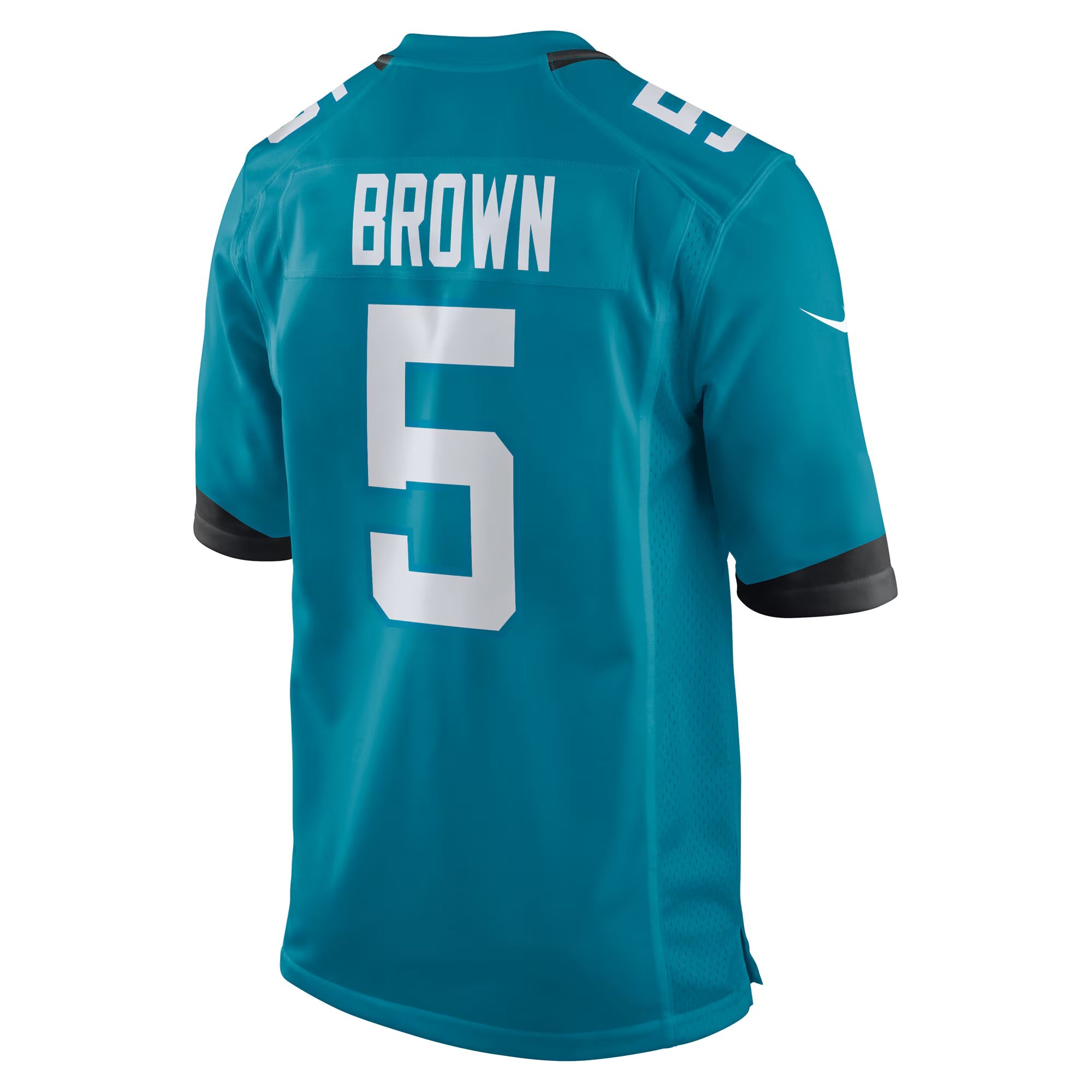 Jacksonville Jaguars Dyami Brown Teal Team Game Jersey