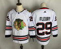 Men's Chicago Blackhawks Marc Andre Fleury #29 White Breakaway jersey