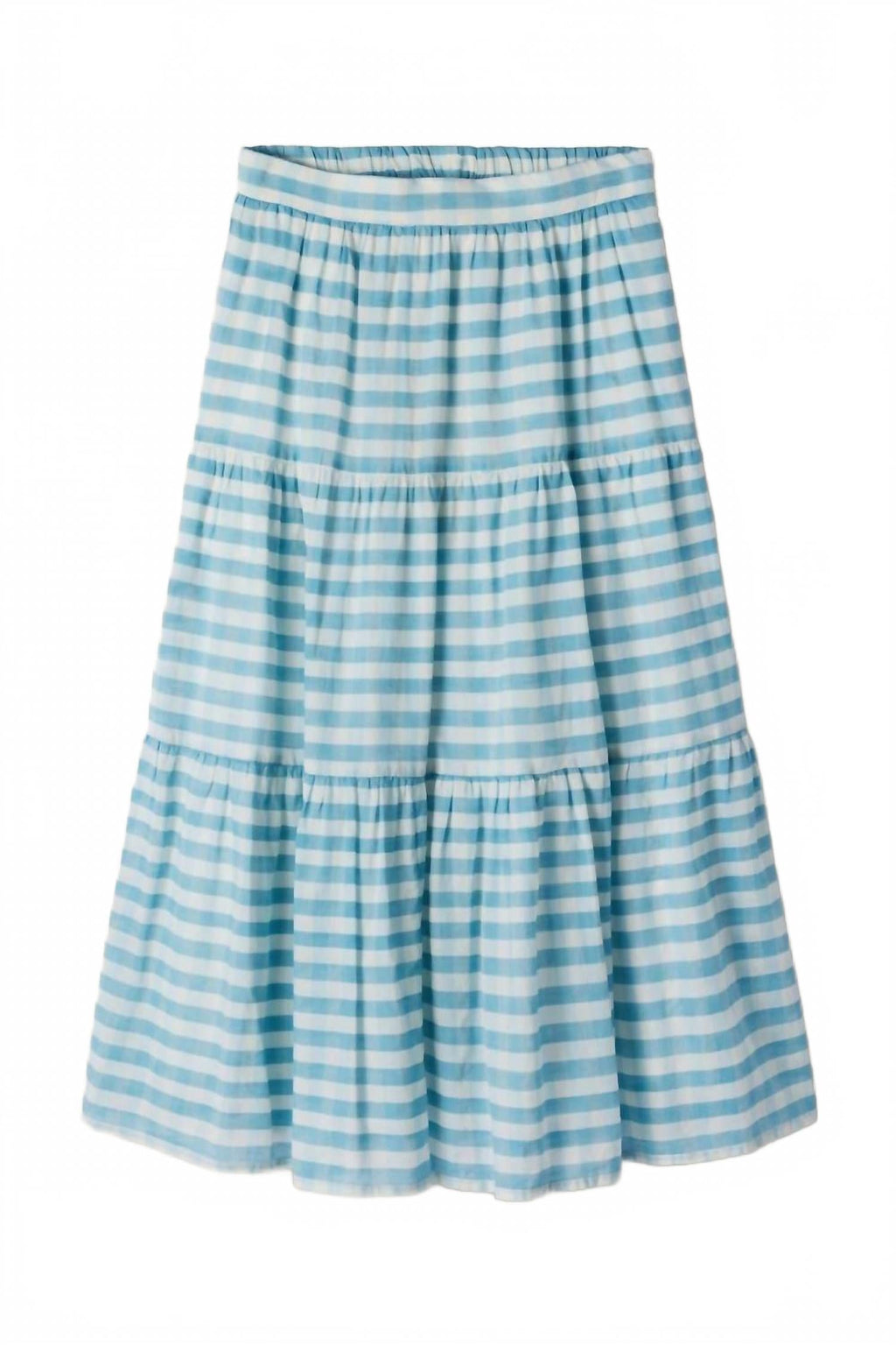 Makena Midi Skirt In Navagio Gingham
