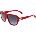 Rag & Bone Unisex 57 mm Red Sunglasses