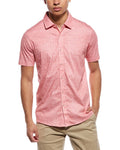 Raffi Distressed Button Shirt