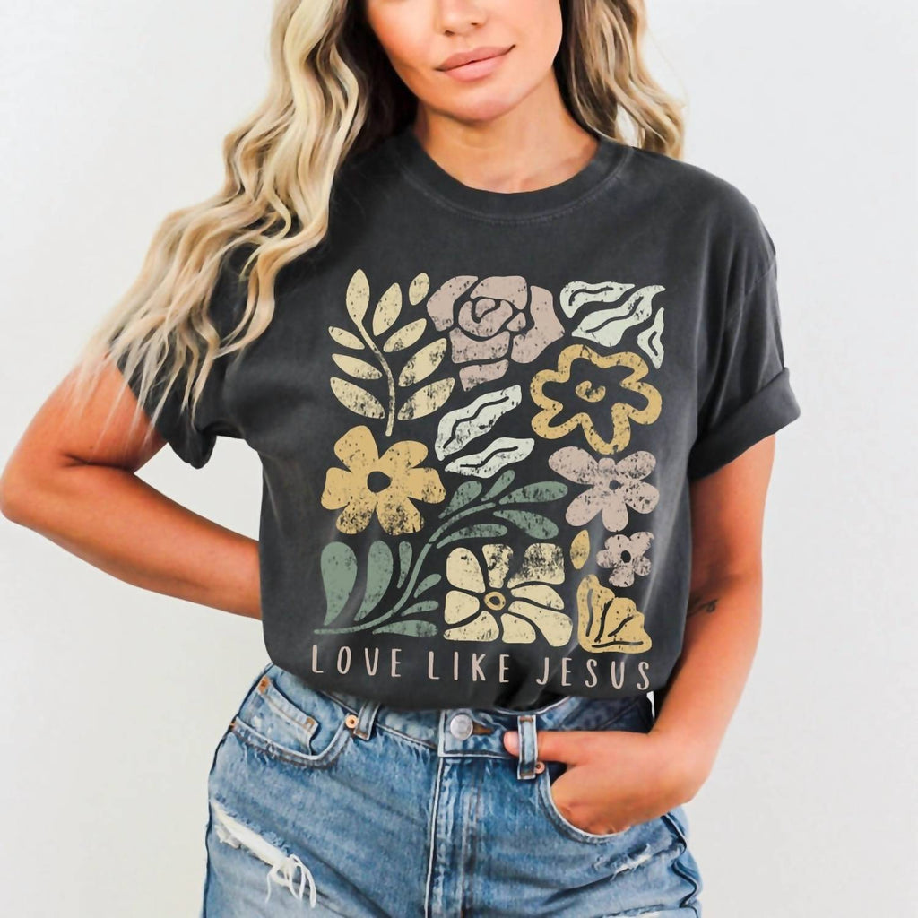 Love Like Jesus Tees In Multi