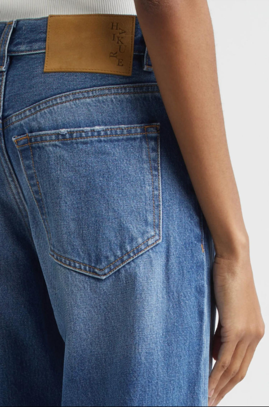 Bonnie Straight Leg Jean In Real Blue