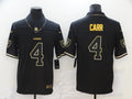 Men's Las Vegas Raiders #4 Derek Carr Black Jersey1