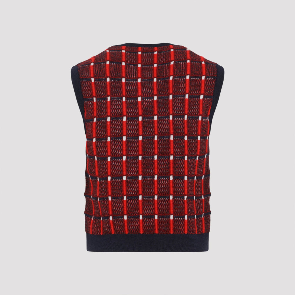 Jil Sander Sleeveless Knitted Vest Men