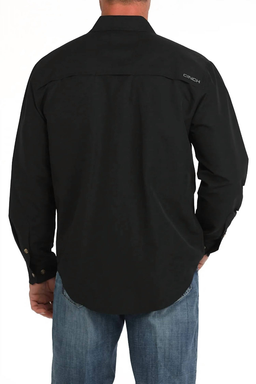 Arenaflex Vented Long Sleeve Shirt In Black