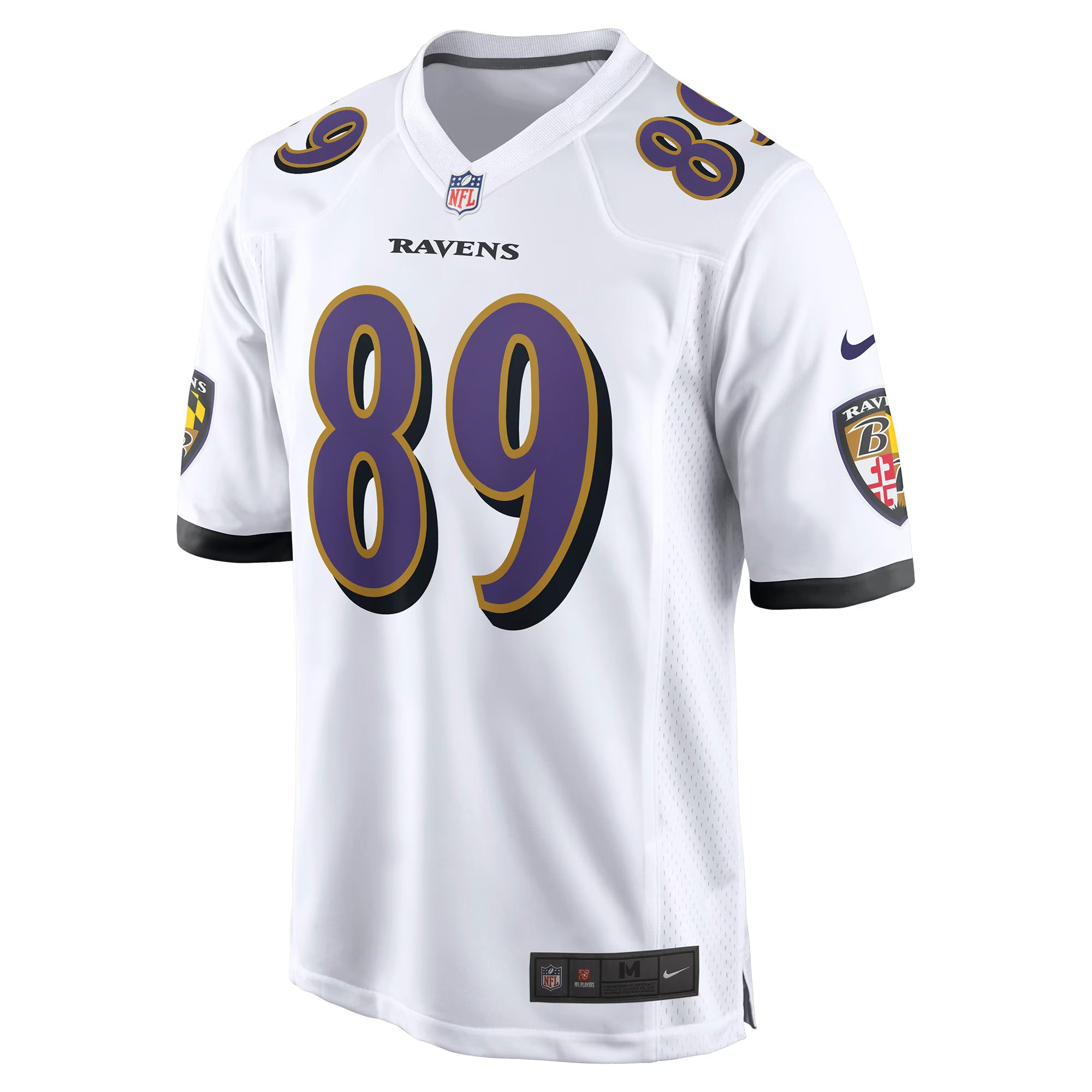 Baltimore Ravens Mark Andrews White Game Jersey