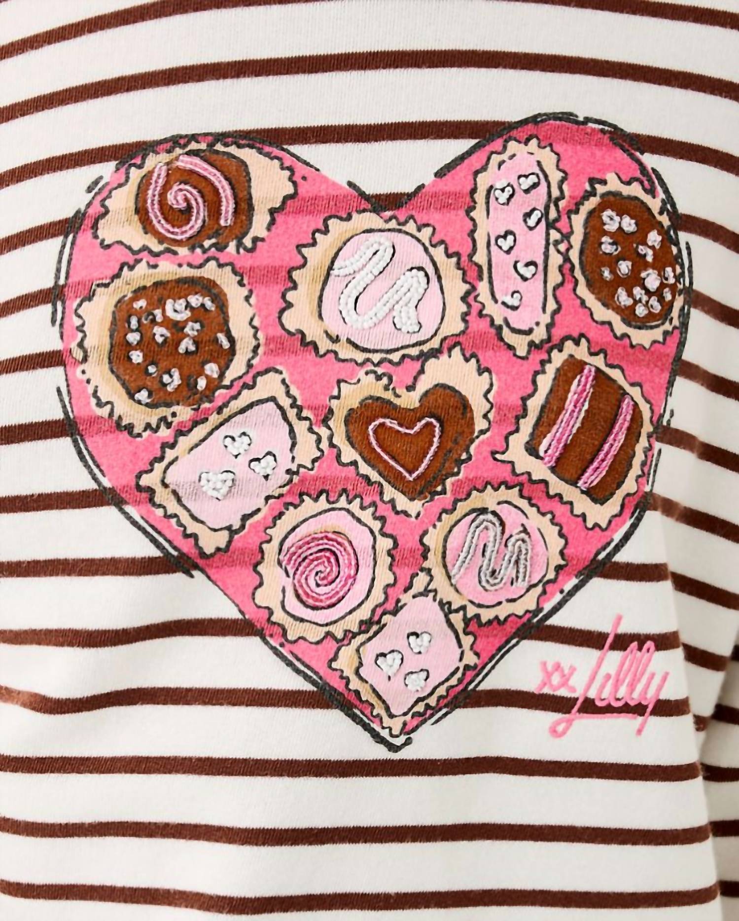 Ballad Long Sleeve Sweatshirt In French Roast Box Of Chocolate