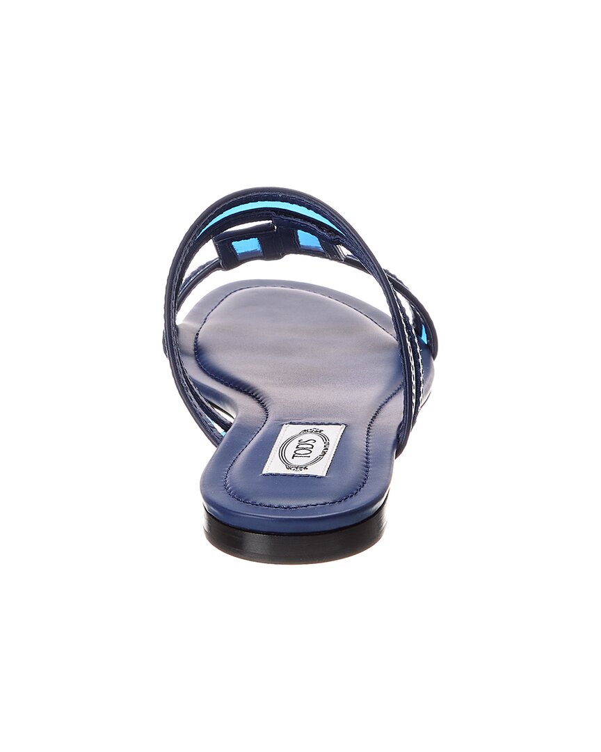 TOD’s Leather & Vinyl Sandal