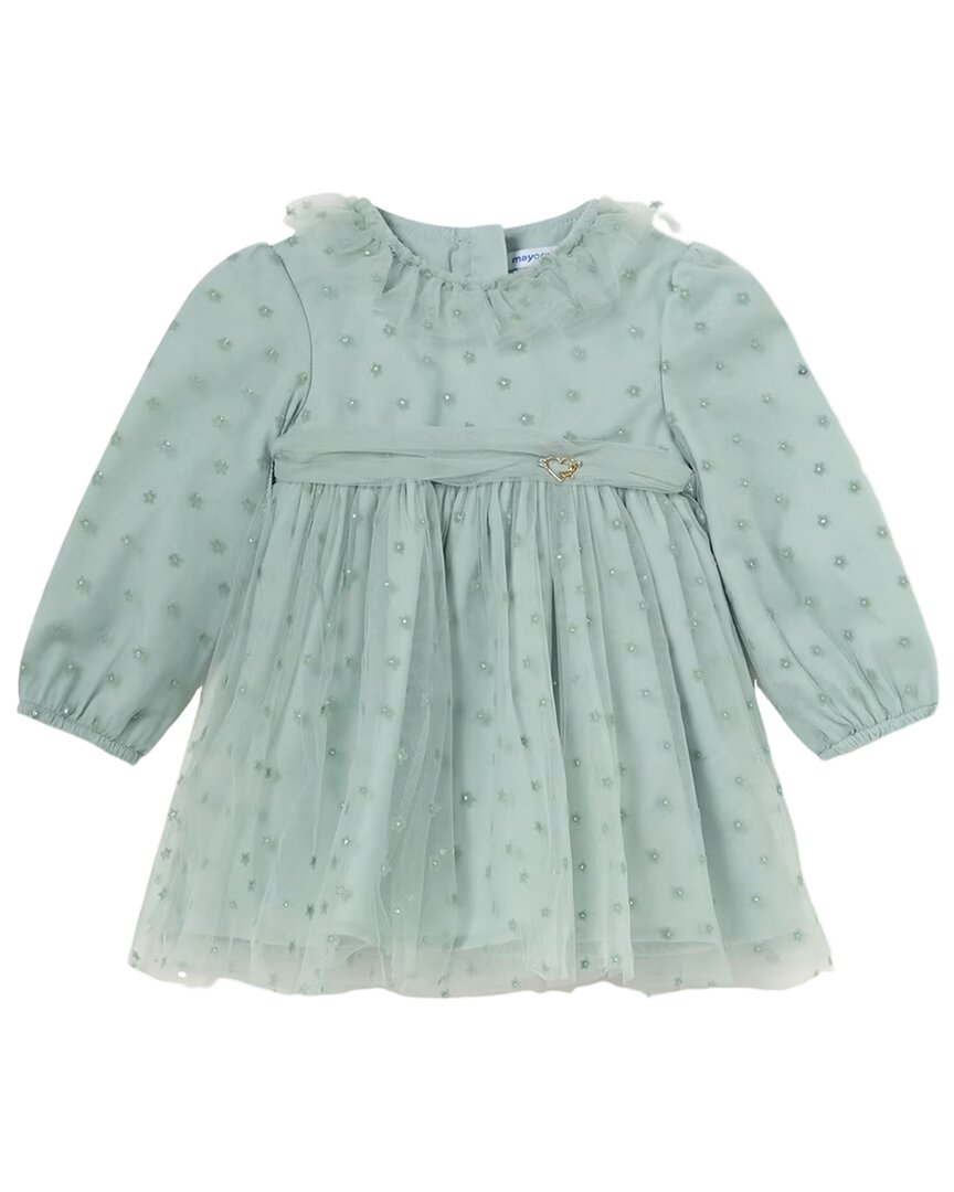 Mayoral Jade Daisy Smocked Dress