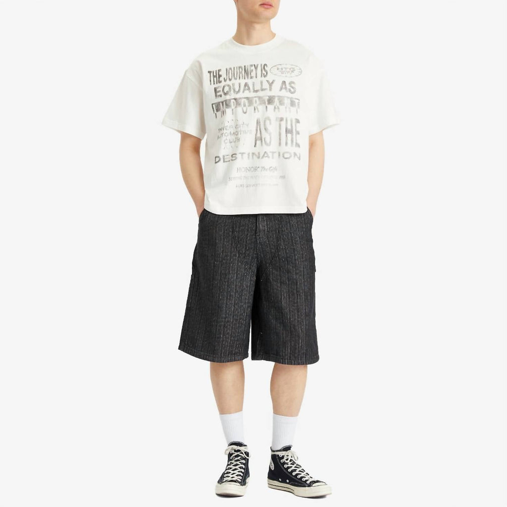 Travelled Journey Tee In White