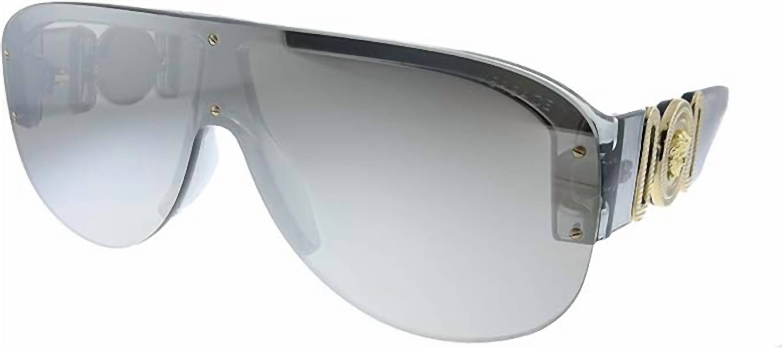 Unisex - Cellulose Acetate Sunglasses In Transparent Grey