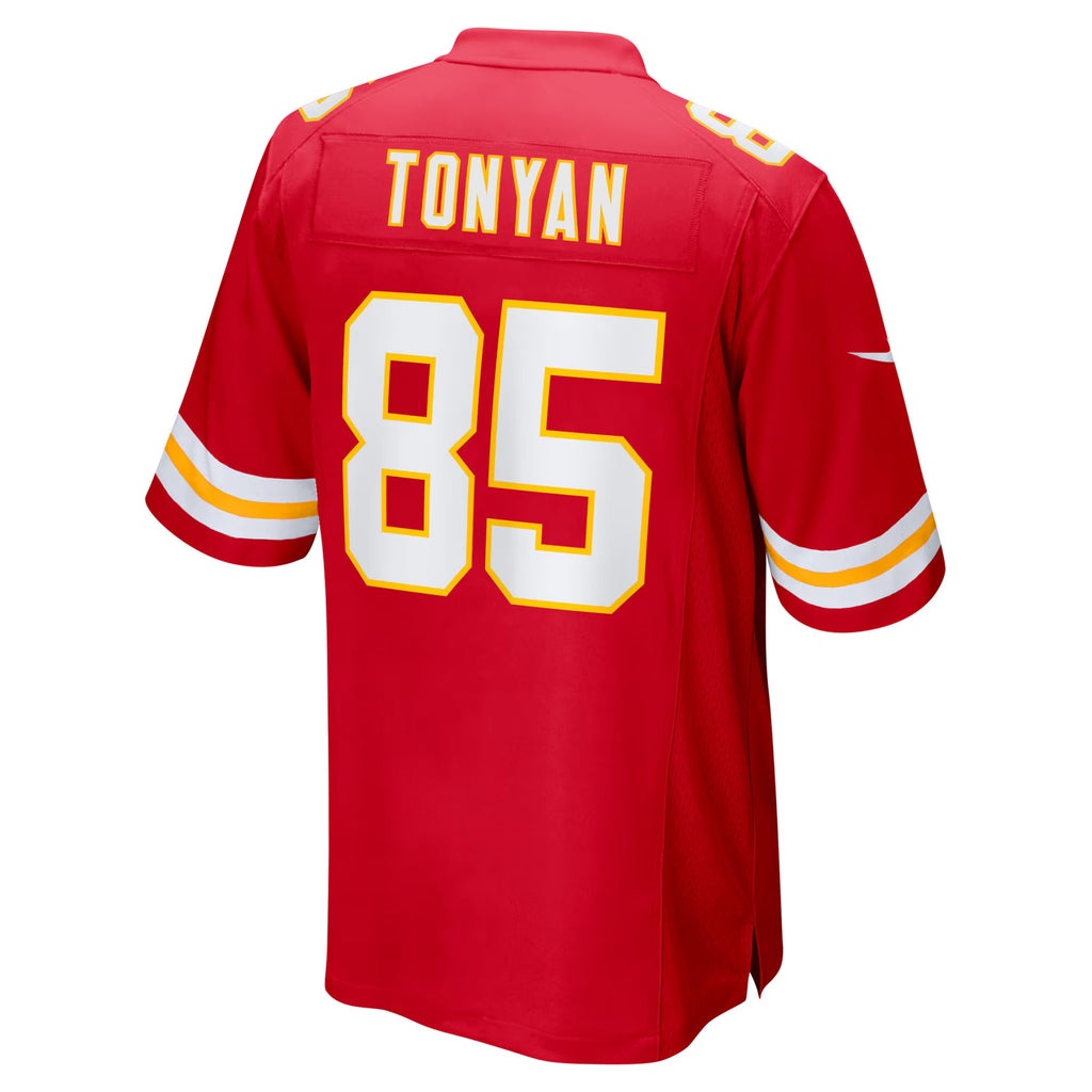 Kansas City Chiefs Robert Tonyan Red Team Game Jersey