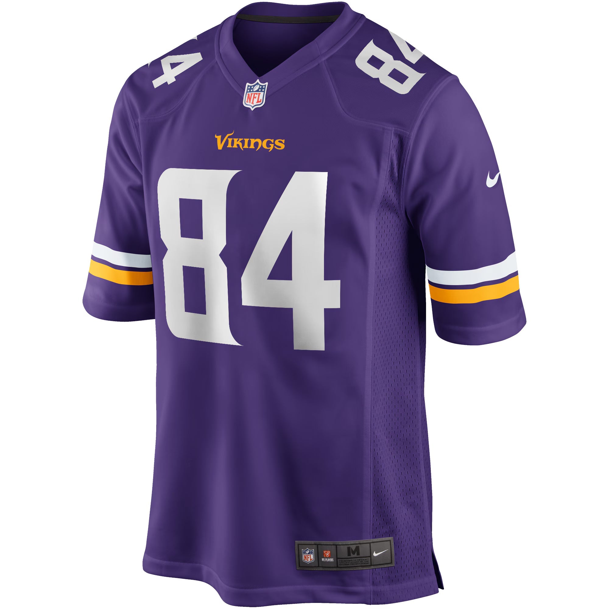 Minnesota Vikings Randy Moss Purple Game Retired Player Jersey