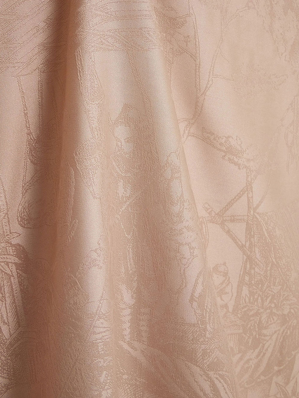 Ferragamo Women Sl Pergamen Silk Jacquard Shawl