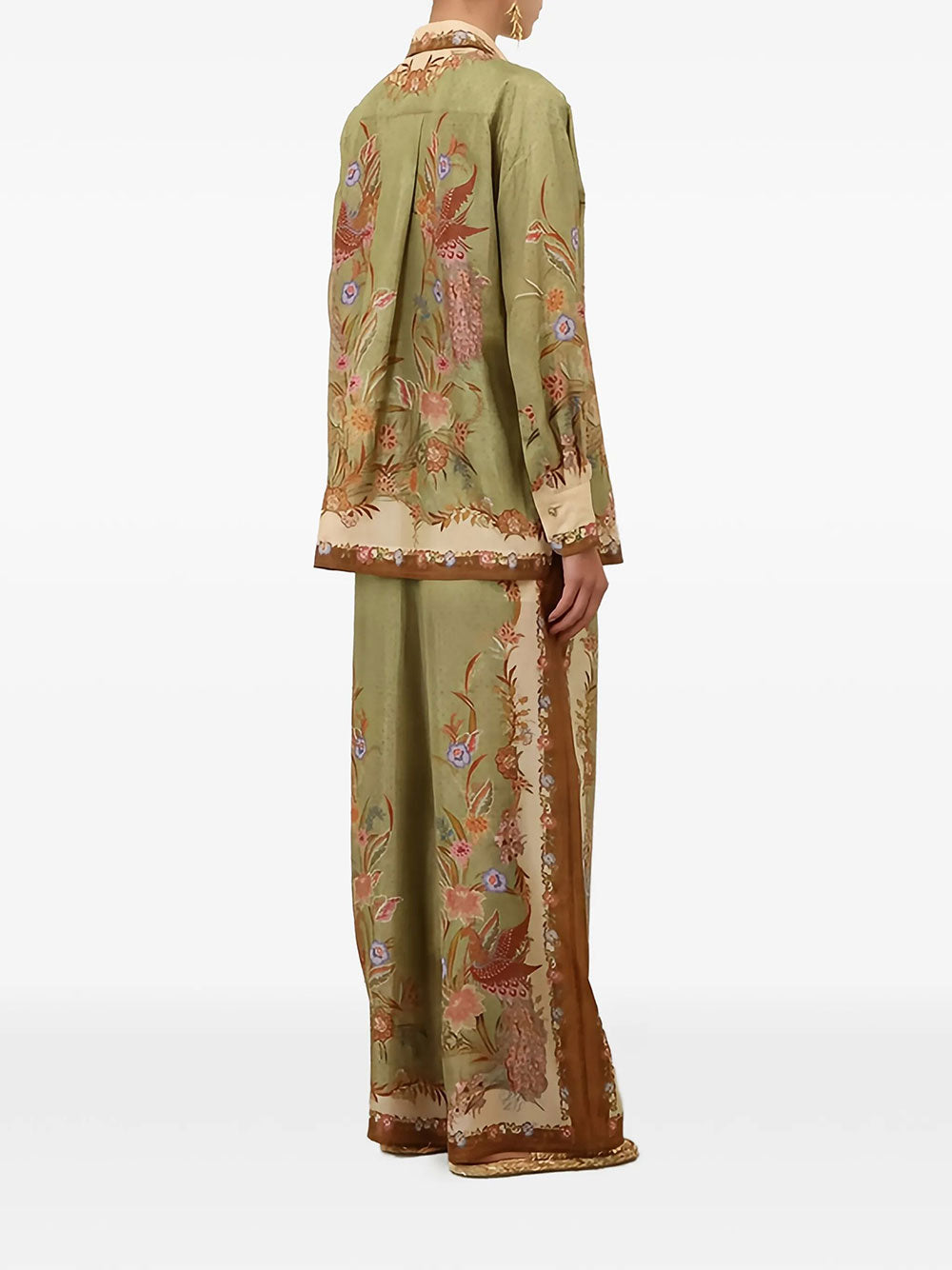 Zimmermann Women Indra Relaxed Silk Shirt