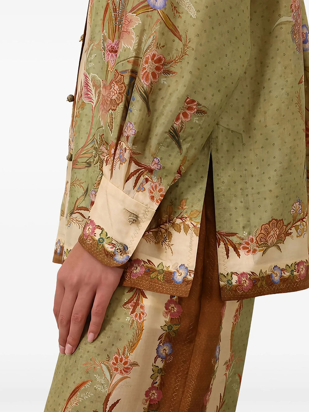 Zimmermann Women Indra Relaxed Silk Shirt