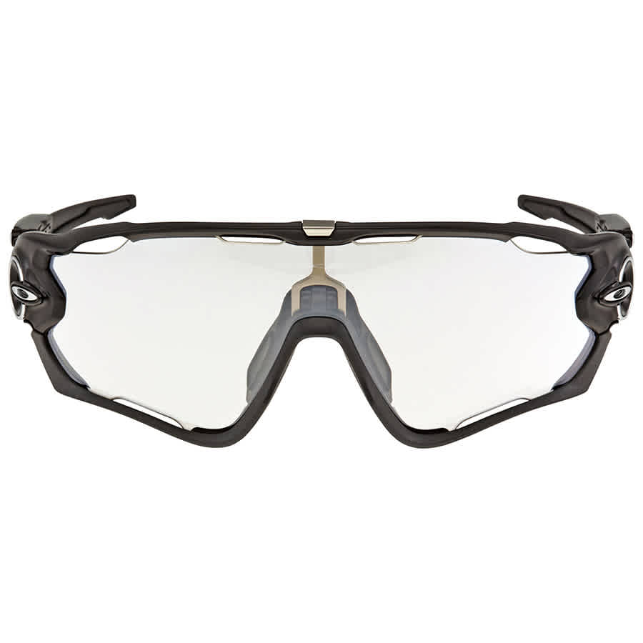 Oakley Jawbreaker Clear Black Iridium Photochromic Activated Shield Men's Sunglasses OO9290 929014 136