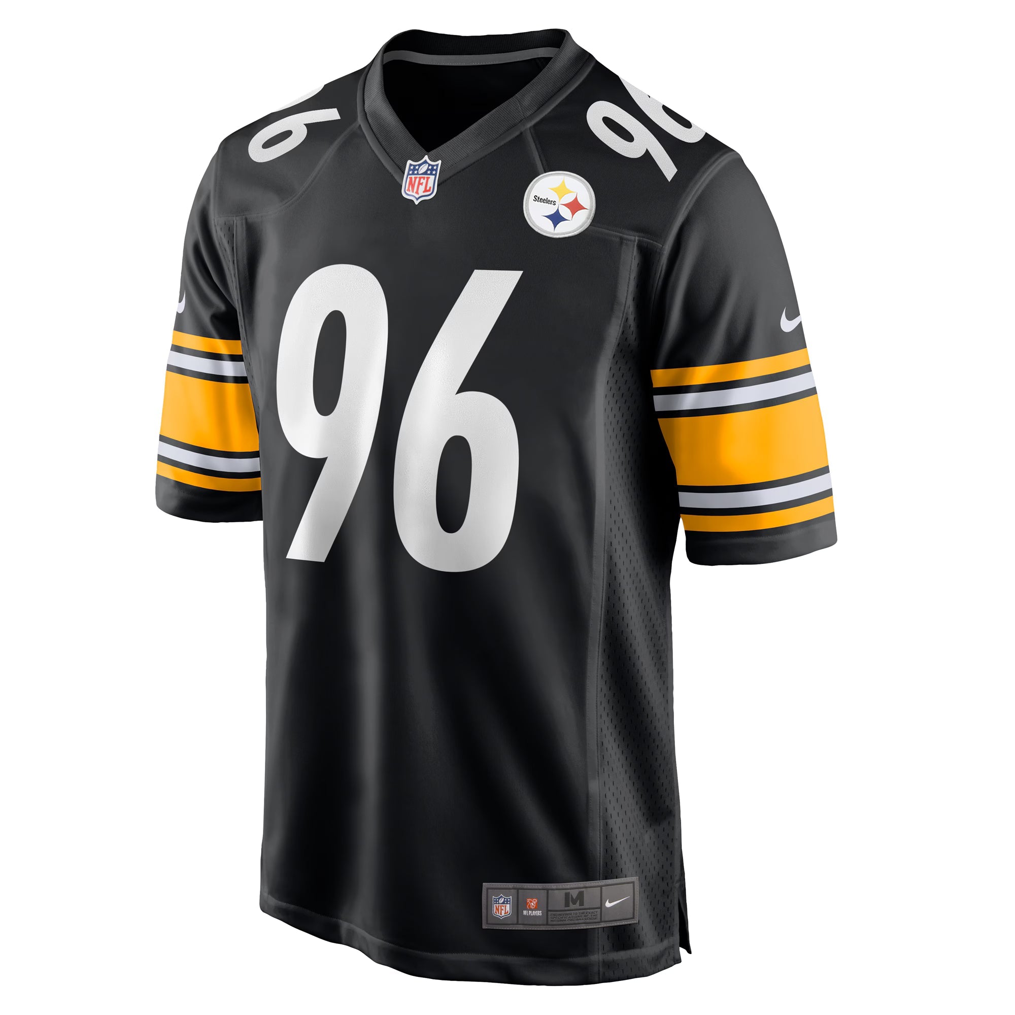 Pittsburgh Steelers Breiden Fehoko Black Game Jersey