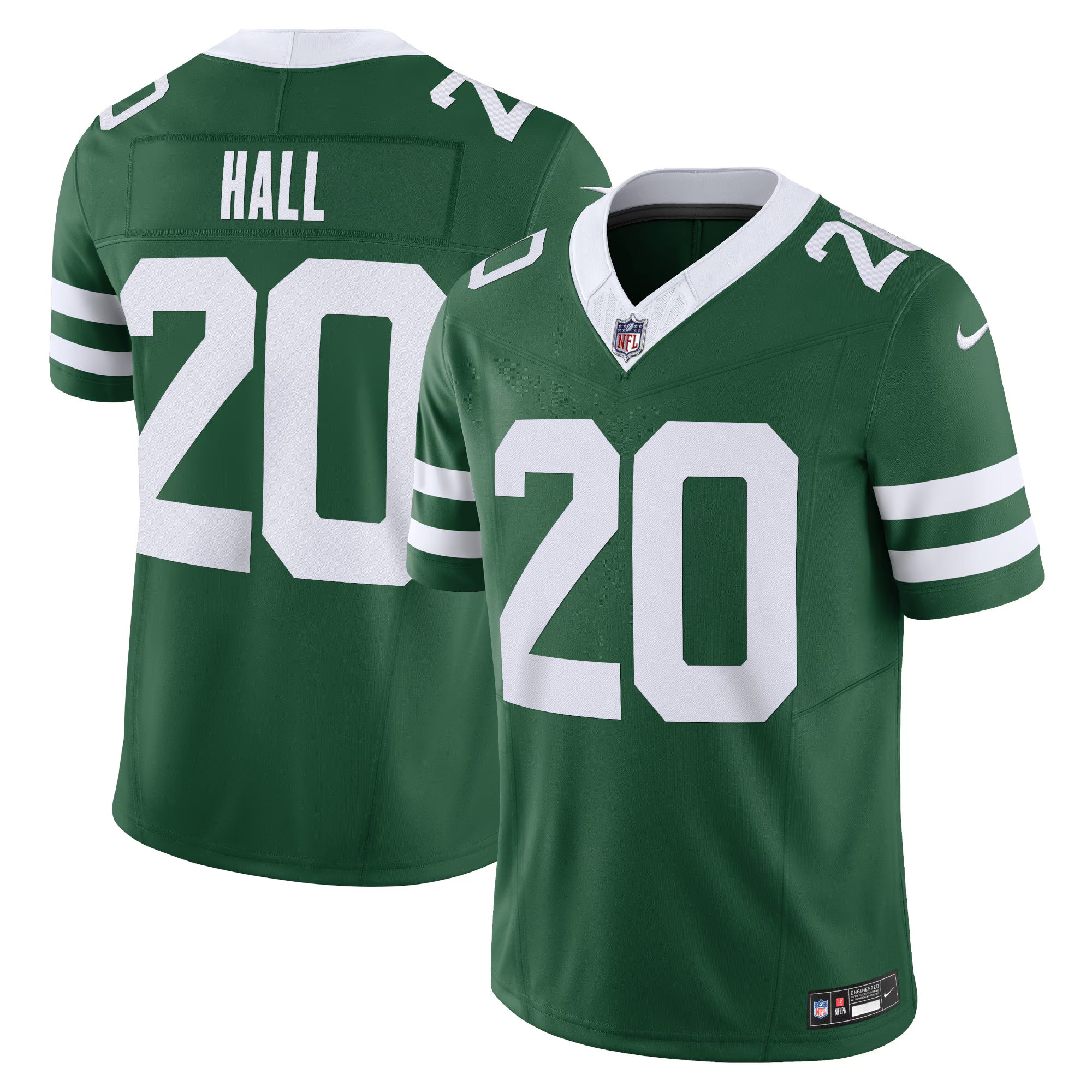 New York Jets Breece Hall Legacy Green Vapor F.U.S.E. Limited Jersey