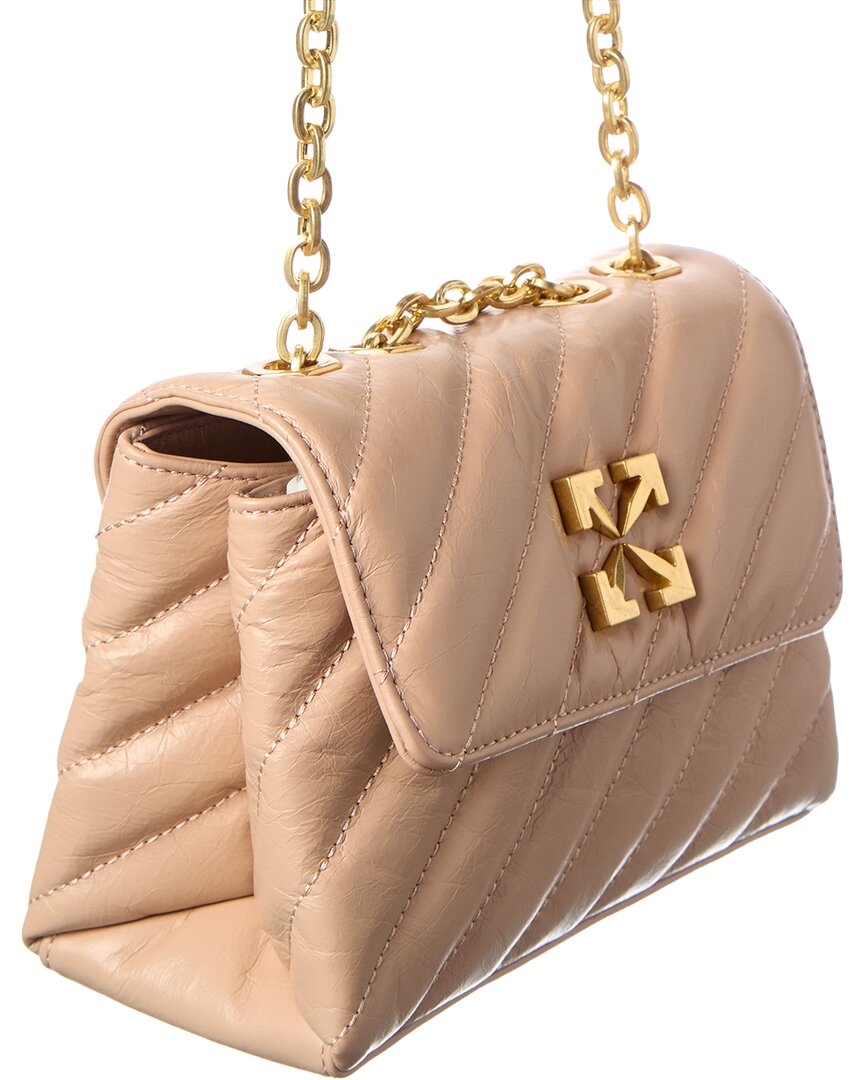 Off-White Jackhammer Leather Shoulder Bag