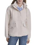 DKNY Short Rain Jacket