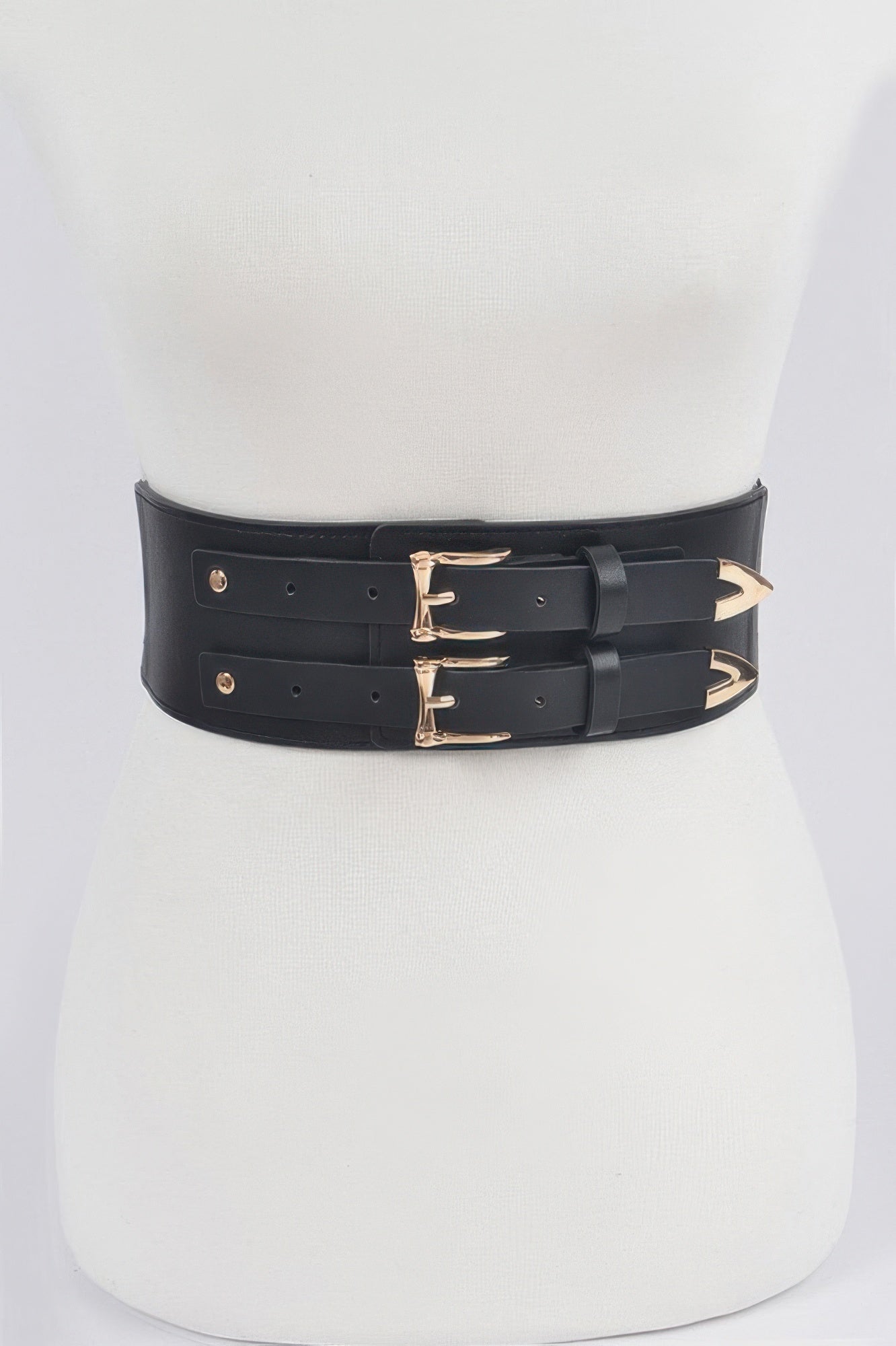 Corset Stretch Belt W Two Buckles