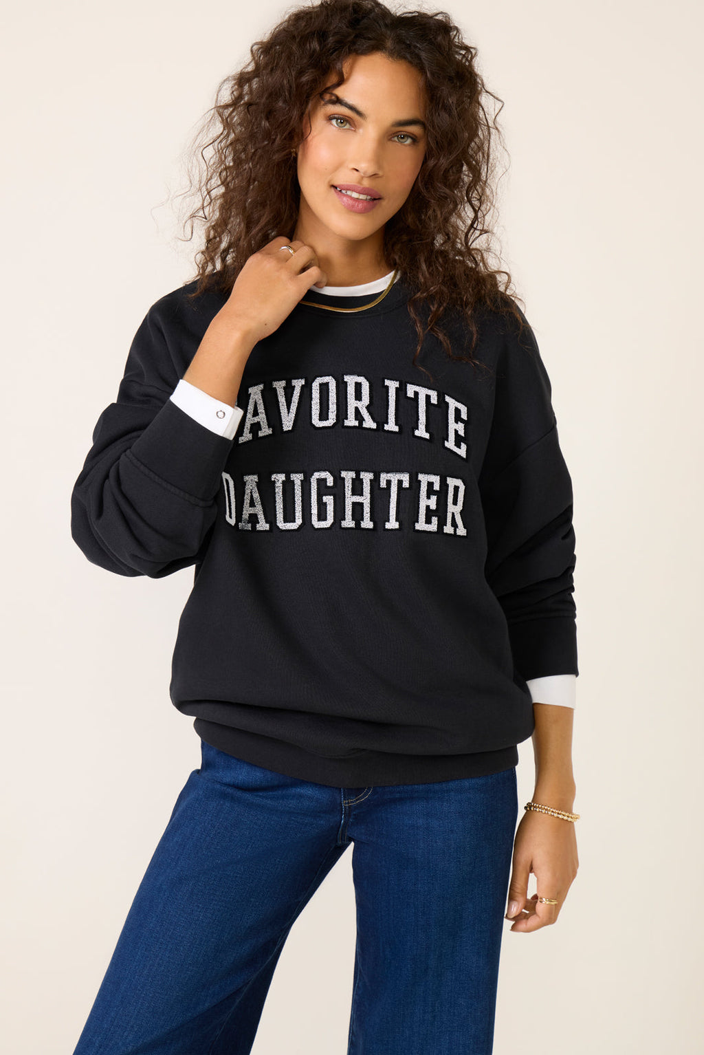 Women's The Collegiate Embroidery Sweatshirt