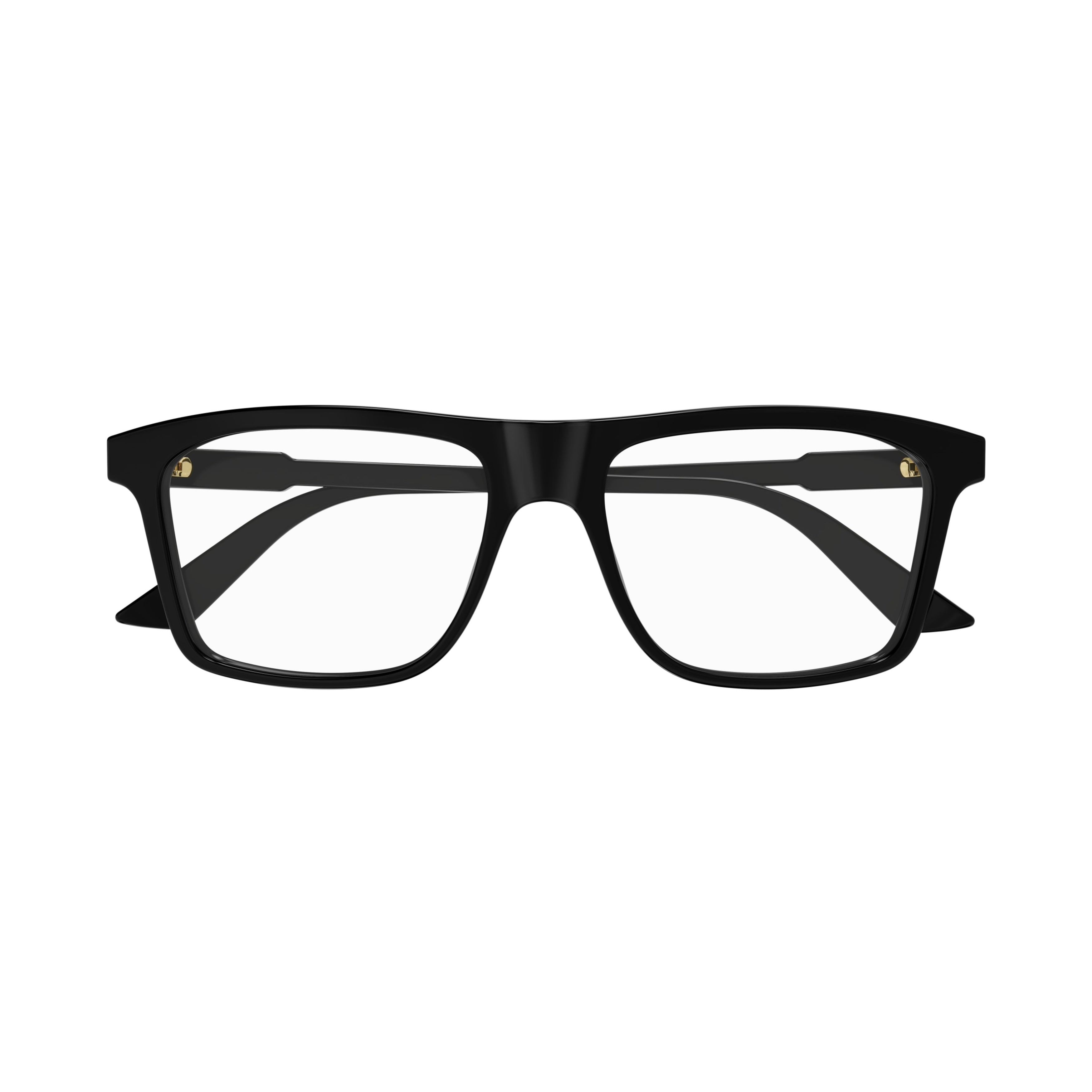 Gg1820O Bold Rectangular Frame Sunglasses with Metallic Accents