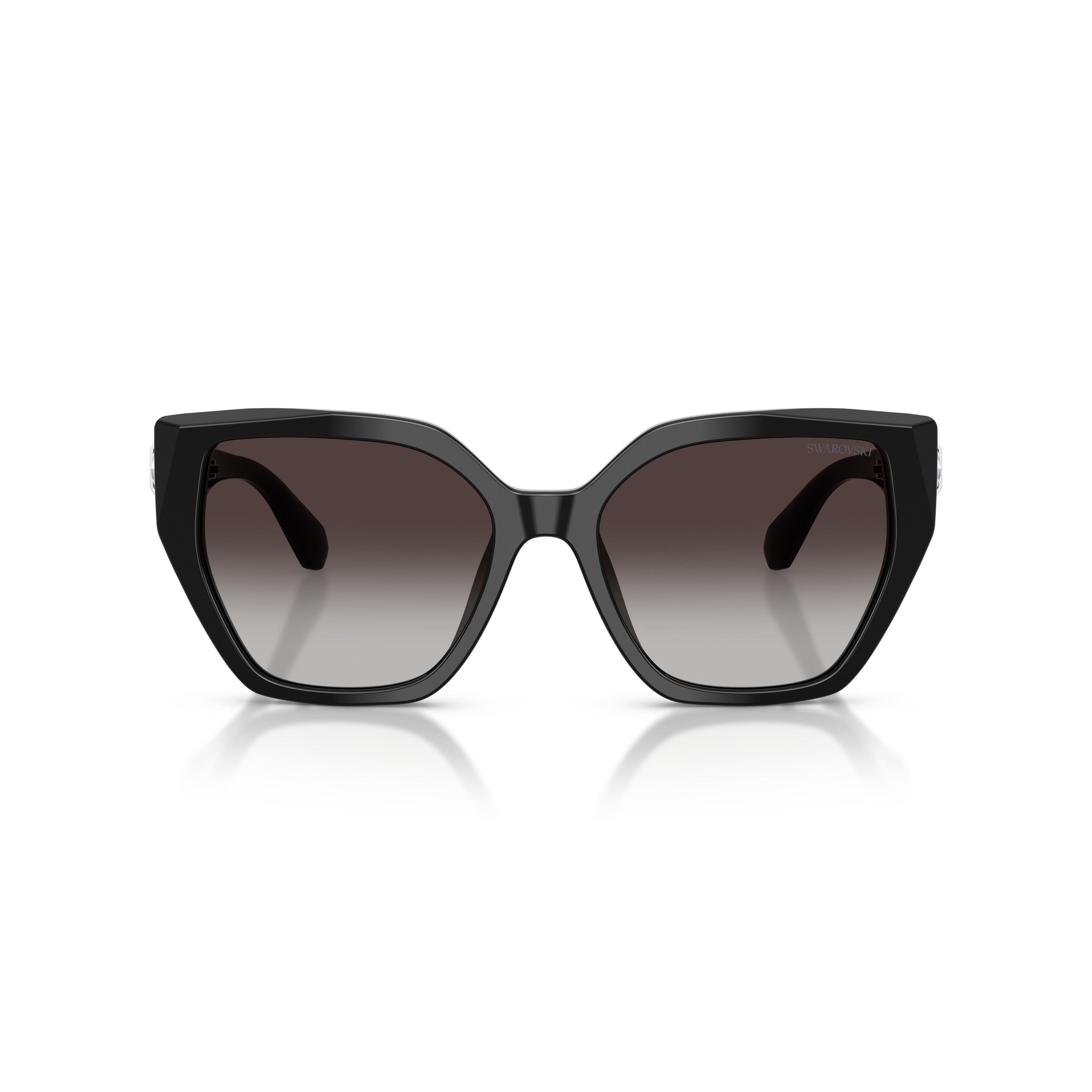 0Sk6044U Oversized Square Frame Sunglasses with Crystal Embellishment