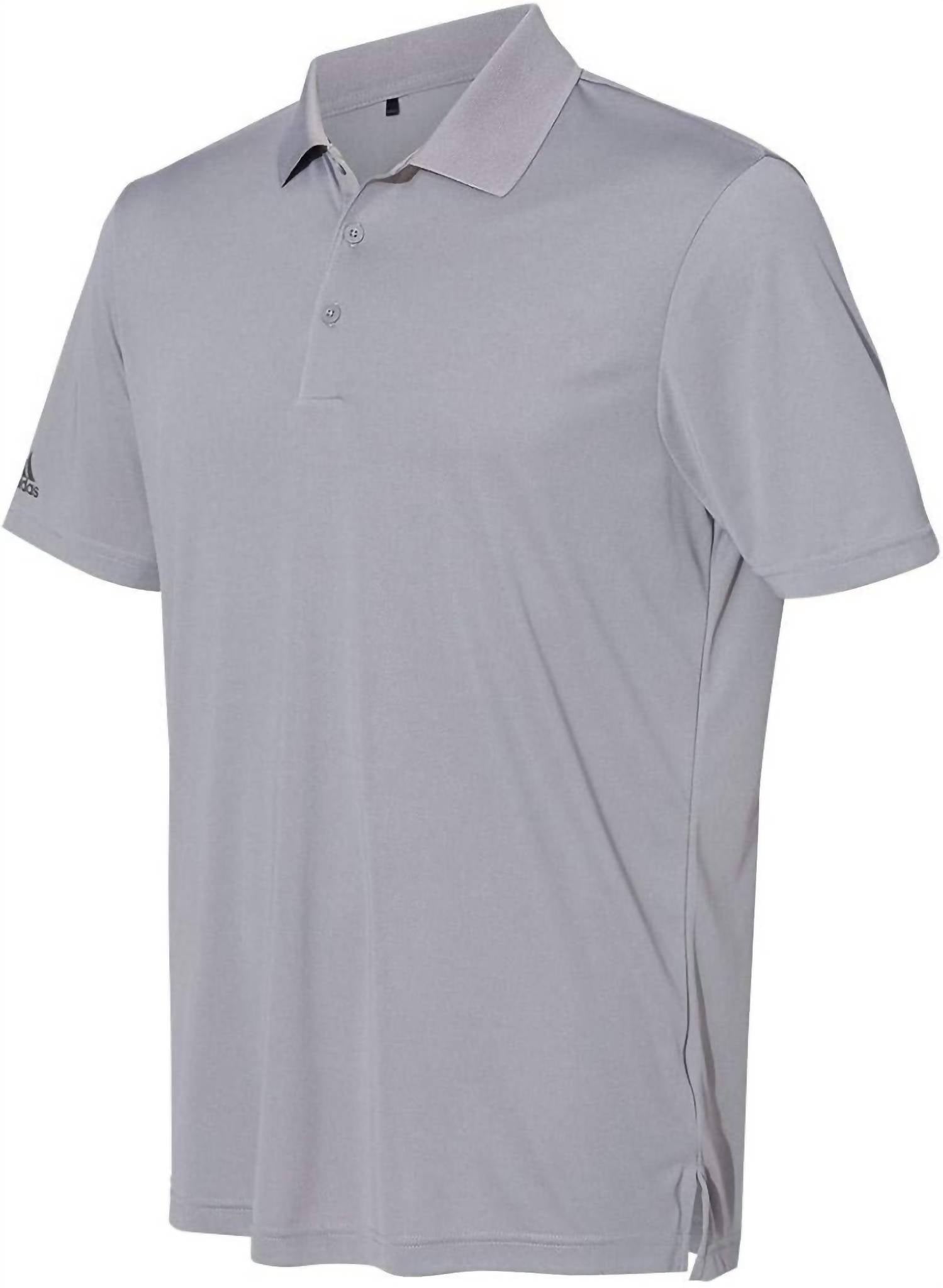 Men's Performance Sport Polo In Grey